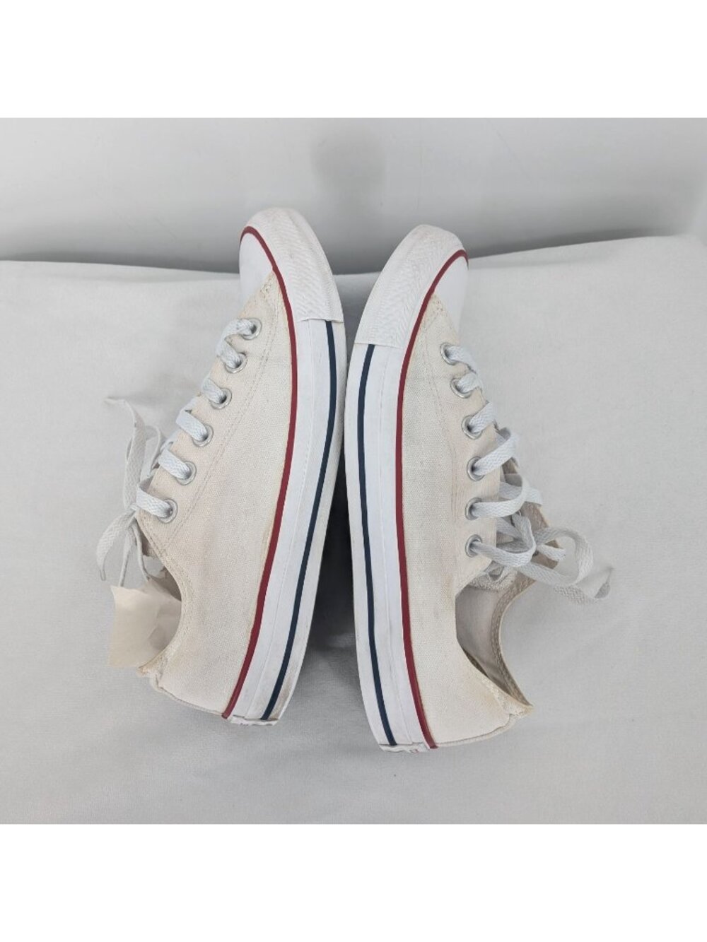 Converse Low Top Sneakers Canvas Casual Streetwear Skater Grunge Women Size 9 US - Picture 3 of 13